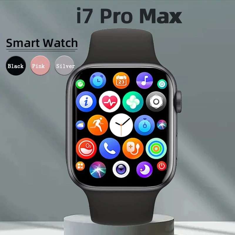 

2023 Смарт-часы серии 7 Беспроводная зарядка Ответ Вызов спортивный фитнес-трекер пользовательский циферблат Смарт-часы для мужчин и женщин для часов Apple