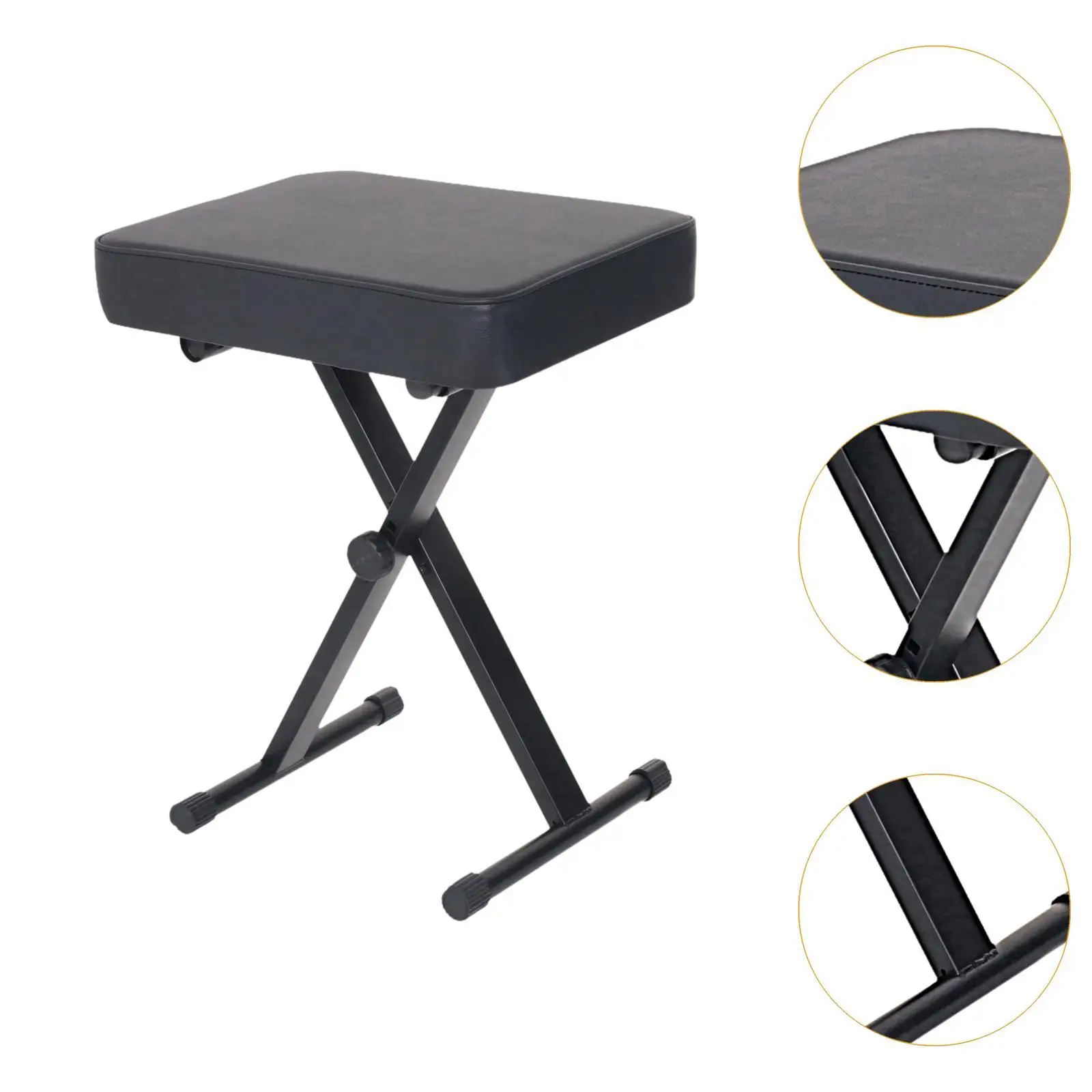 Скамейка для фортепиано регулируемая скамейка сиденье клавиатуры прочный