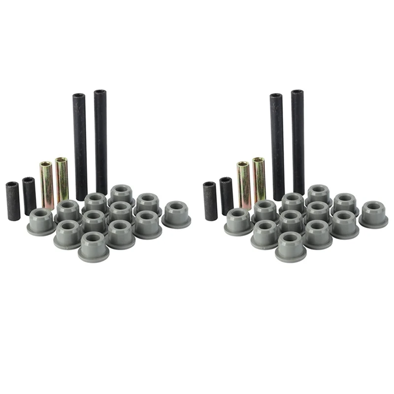 

2 Set Front Lower Spring/Front Upper Control Arm Bushing Sleeve Repair Kit For Club Car Precedent Golf Cart 102289901