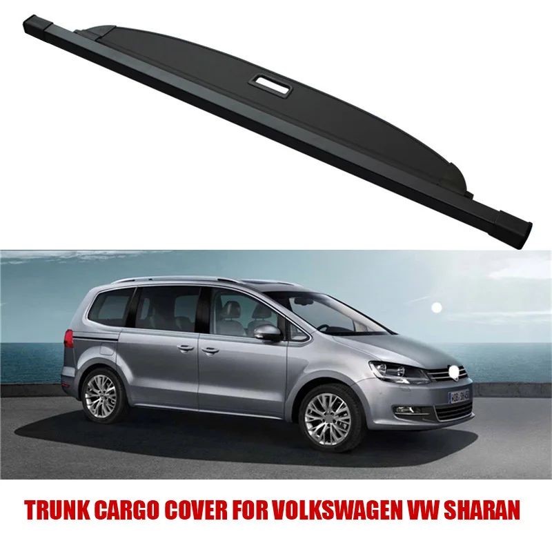 

Багажник багажника для Volkswagen VW Sharan 2012-2021, защитный щит, задняя багажная занавеска, перегородка, конфиденциальность, автомобильные аксессуары