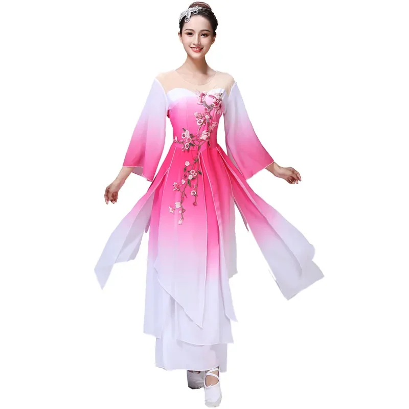 Женский костюм для классических танцев Hanfu женское этническое танцевальное