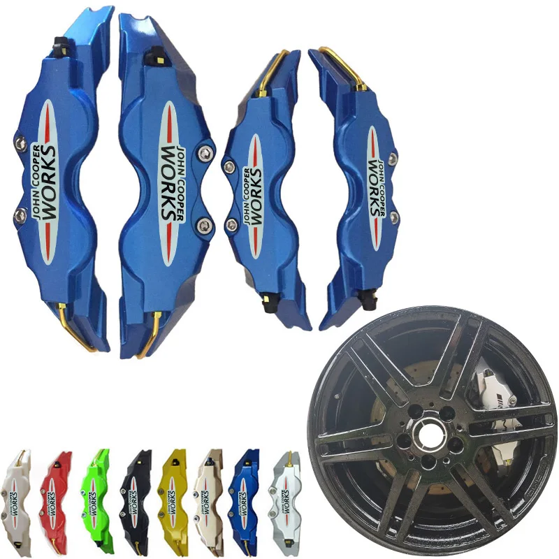 4 или 2 шт., наклейки на скобы дискового тормоза, из АБС-пластика