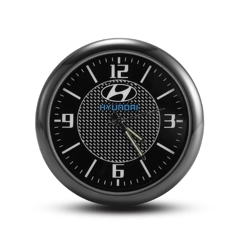 Car Mini Digital Clock Air Outlet Dashboard Time Display For Hyundai Creta HB20 IX25 Tucson Elantra Santa Fe 2016 2017 2018 2019 |