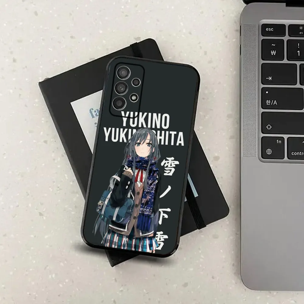 Чехол для телефона с Аниме D-Date A Live 5 Samsung Galaxy A13 A21s A22 A31 A32 A52 A53 A71 A80 A91 мягкий черный