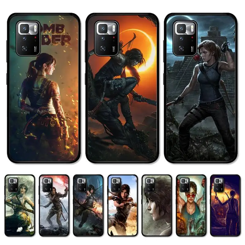 

Tomb Raider Phone Case for Redmi Note 8 7 9 4 6 pro max T X 5A 3 10 lite pro