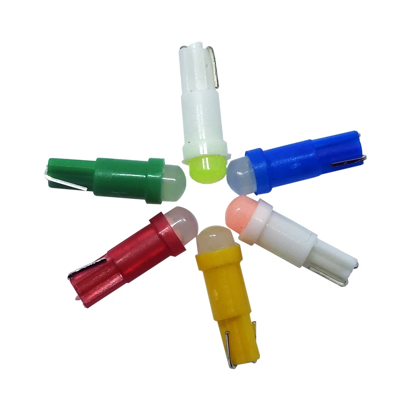 10 шт. светодиодные лампы T5 для чтения автомобильных дверей 12 В