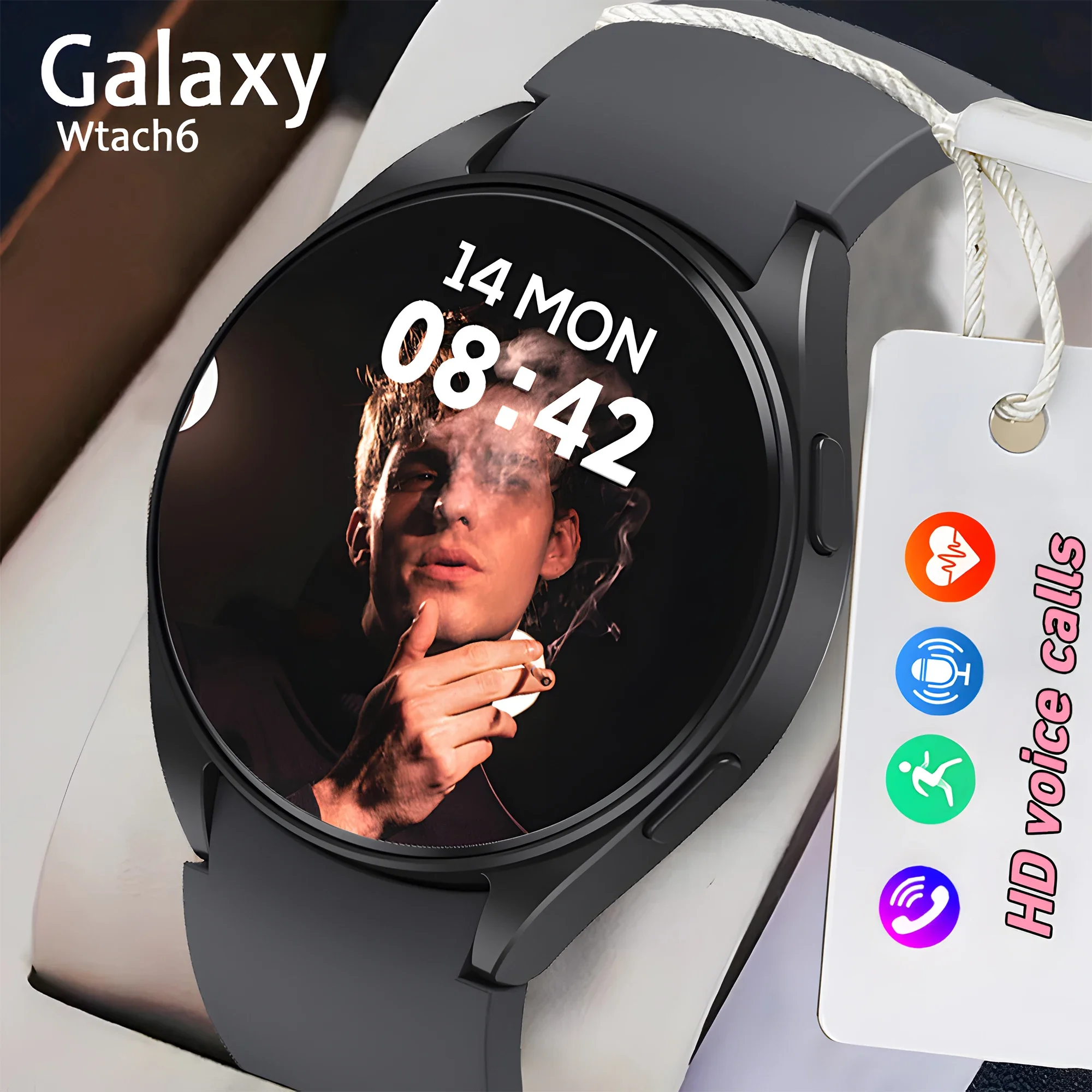 

2024 Смарт-часы для Samsung Galaxy Watch 6 Pro с функцией голосового вызова