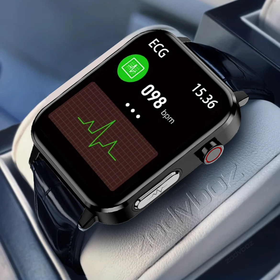 Мужские Водонепроницаемые Смарт-часы с пульсометром и тонометром |