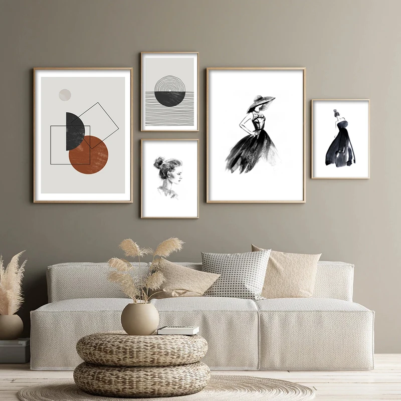 Черно-белая картина для кухни Картина на холсте цвет вина кофе фотография постер