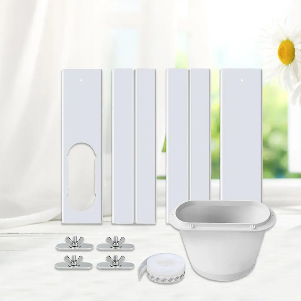 Комплект окон для кондиционера с соединителем Универсальный выхлопной шланг 150