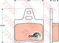 

Код магазина: GDB1247 для заднего тормоза BALATASI xxantha xia xxl605 1,6