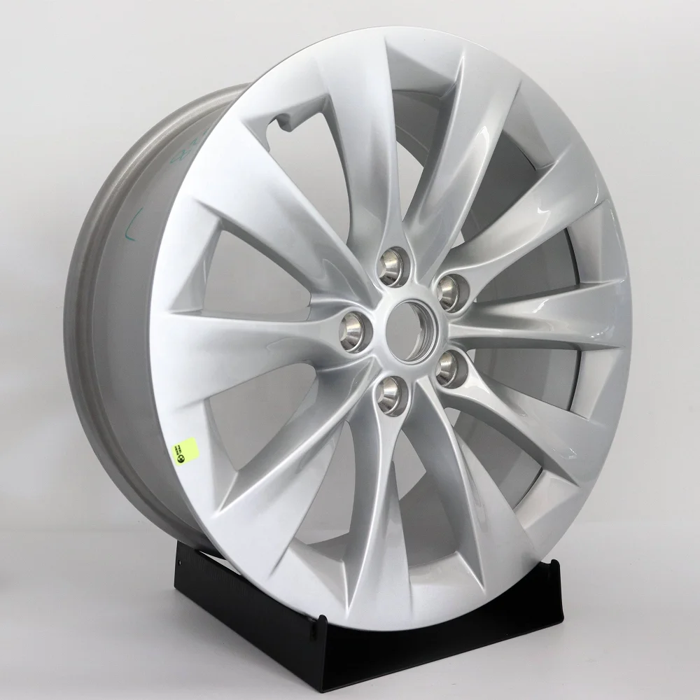 Автоматическая ступица колеса 19 дюймов 8 0J ET40 обода из сплава серебристая для Tesla