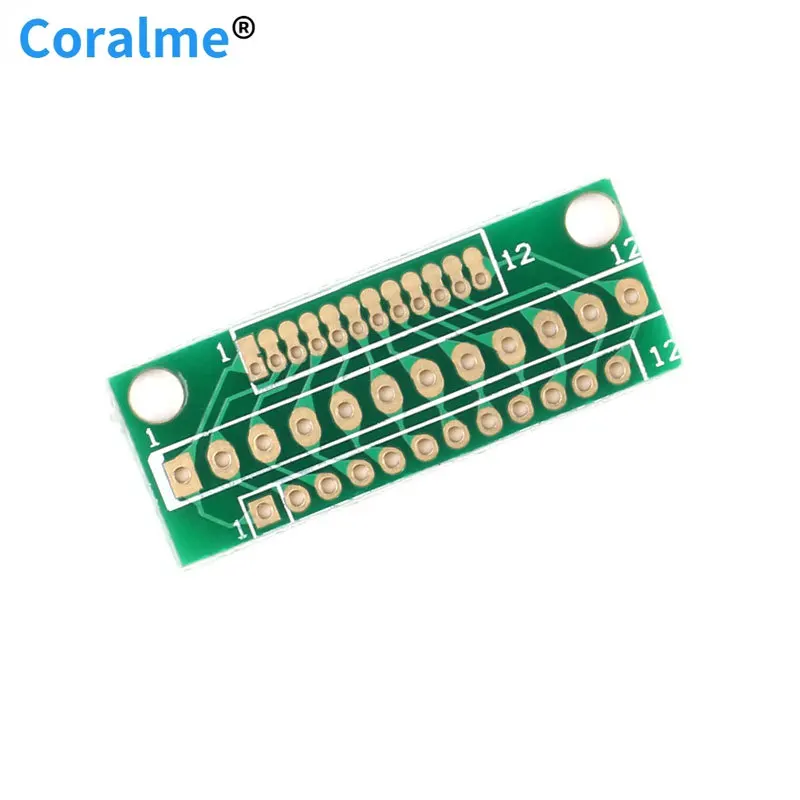 

10 pcs 1.27MM 2.0MM 2.54MM 12 Pin Adapter Board For Wireless Modules