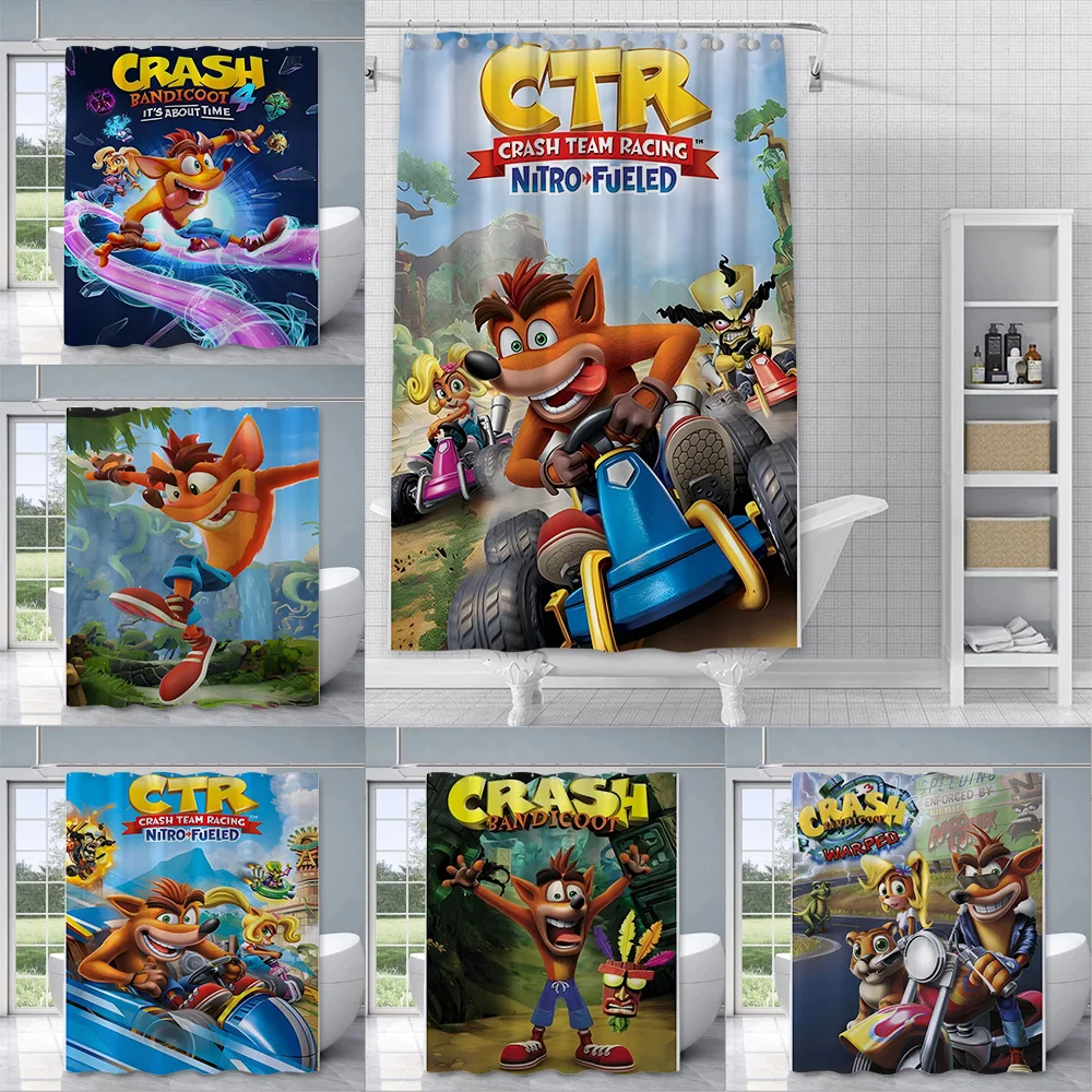 Водонепроницаемая шторка для душа яркие занавески ванной комнаты декоративная