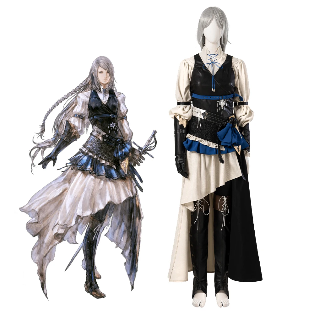 

Game Final Fantasy XVI Outfit Jill Warrick Cosplay Costume FF16 Jill Warrick Halloween Carnival Party For Adult Women Cos Suit
