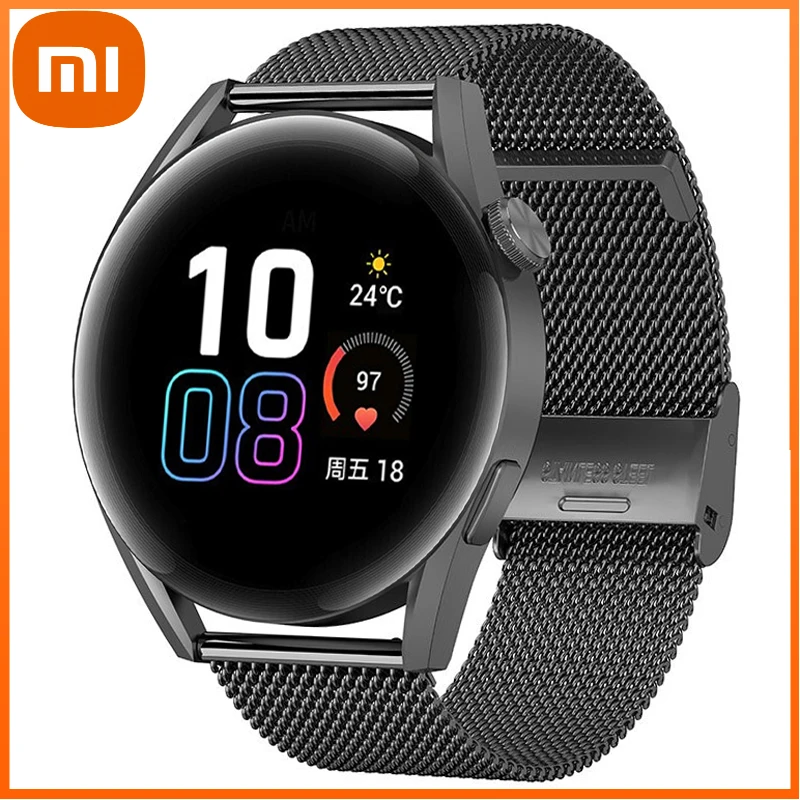 

Xiaomi Bluetooth Call Smart Watch Men Android Blood Oxygen Blood Pressure Heart Rate Smartwatch Women for Phone Huawei Iphone