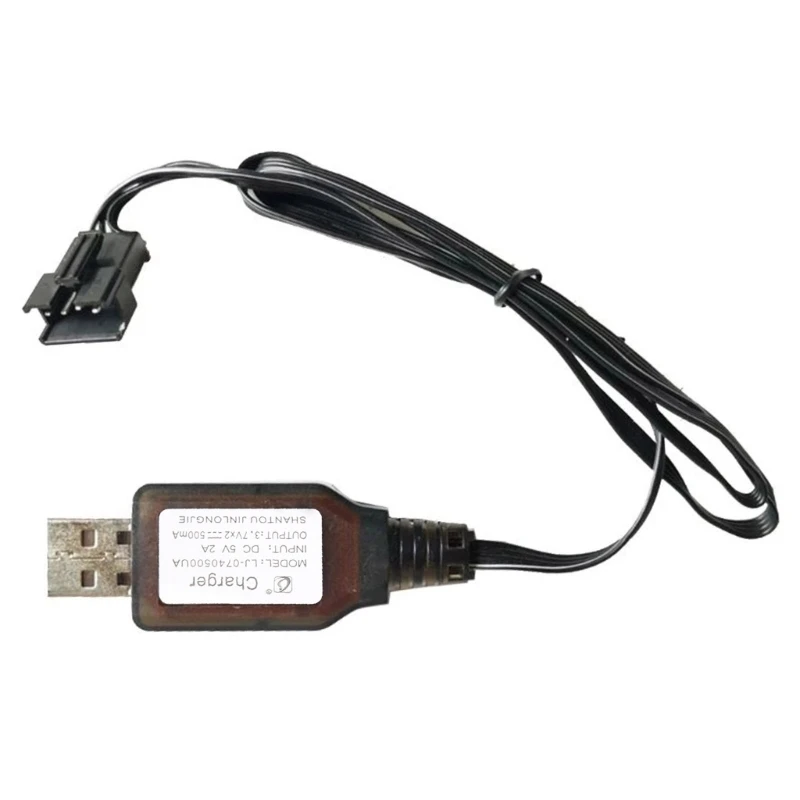 SM-4P USB-кабель для зарядки литий-ионных аккумуляторов SM4P Зарядное устройство для аккумуляторов 7,4 В 3,7 В x 2 400 мА