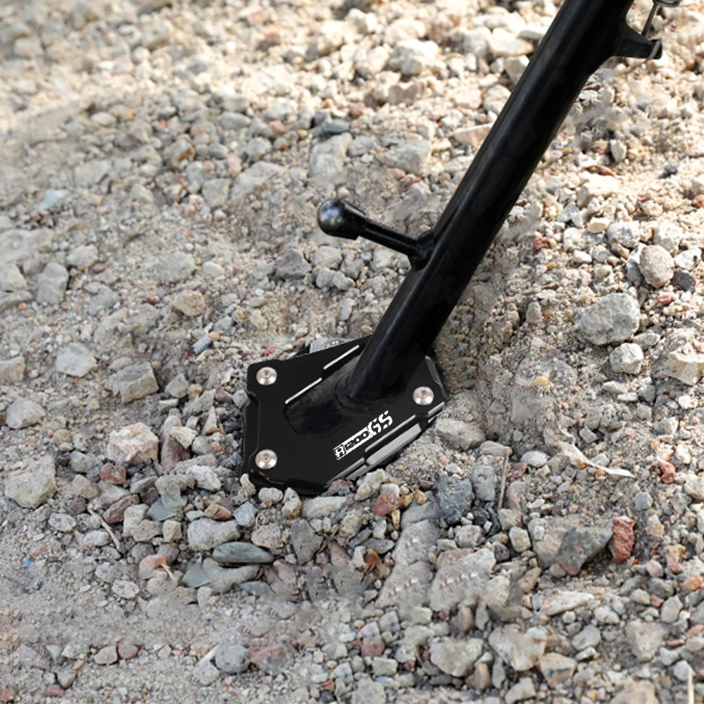 

For BMW R 1200 GS LC Rallye Adventure 2013-2018 R1250GS Adventure Rallye 2018-2023 Kickstand Side Stand Enlarger Extension Plate
