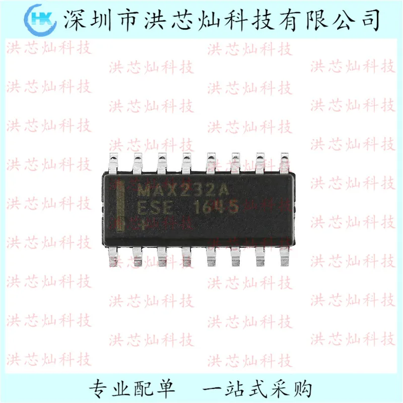 MAX232AESE RS-232IC SOP-16 200kbps MAXIM
