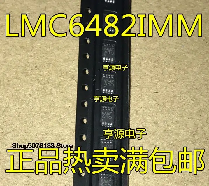 10 шт. A10 LMC6482IMM LMC6482IMMX MSOP8