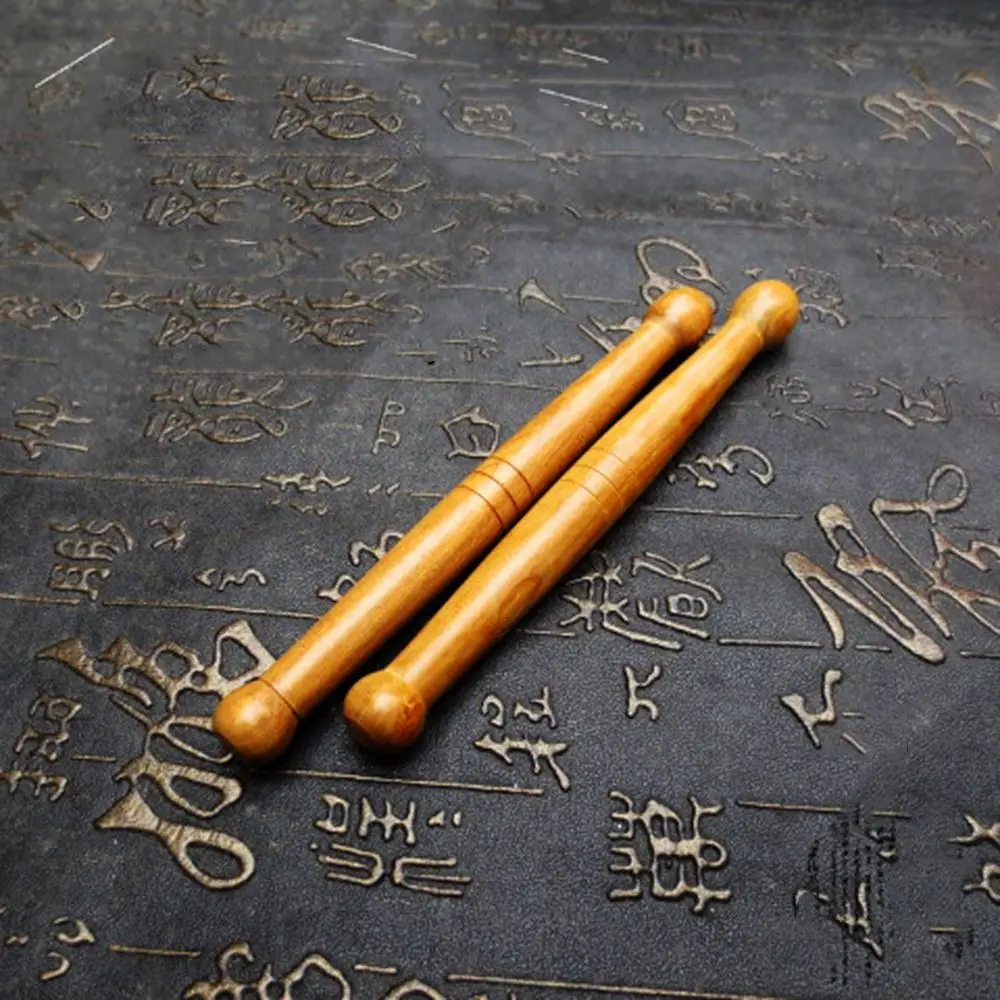 Деревянный массажный стержень для снятия мышечного напряжения, инструмент для расслабления, массажер для стоп и рефлексотерапии тела.