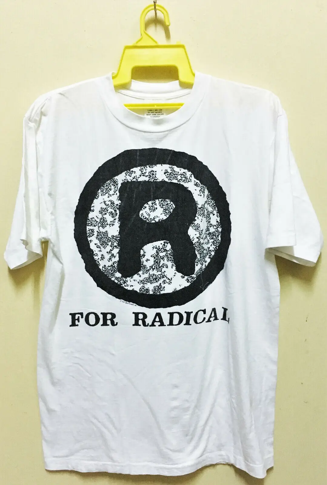 Винтажный R для футболки RADICAL REBEL PUNK ROCK хардкор скейтборд серфинга