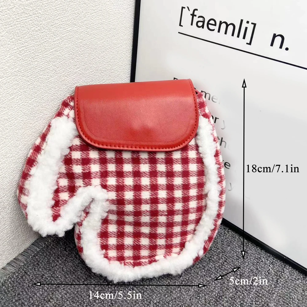 Женская сумка-Кроссбоди в шотландскую клетку