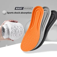 comfortable and breathable deodorization pu soft pad 1 pair orthopedic memory foam sport insoles for shoes sole cushion running