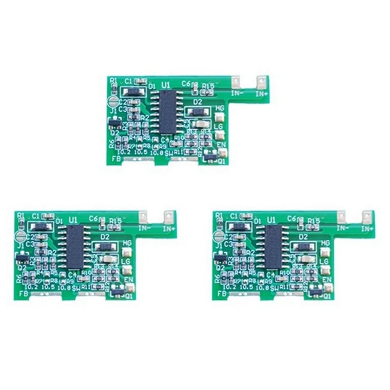 

3Pcs L3+ 10V 10.2V Output 10V Power Supply Step-Down Small Board LGSG Voltage Drop Board For ETH BTC Antminer L3+