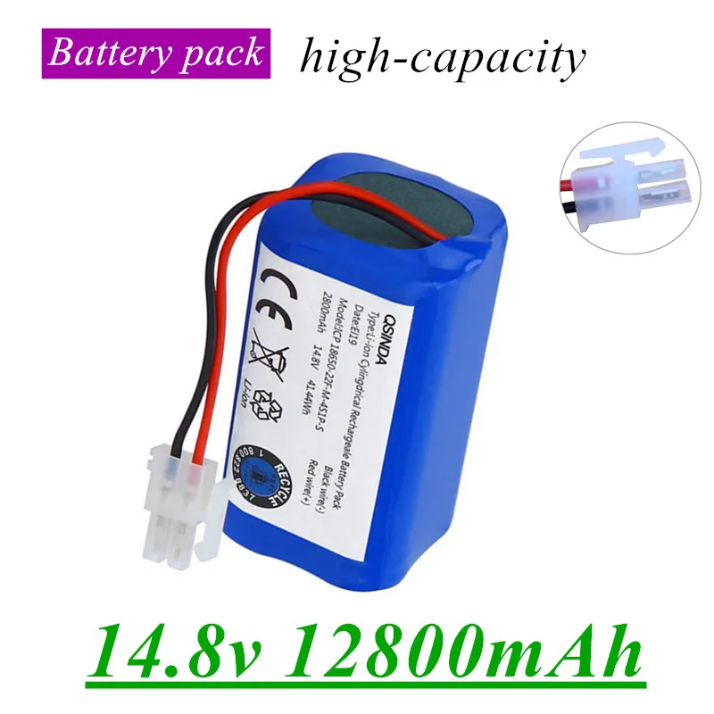 

2022 100% New original Akku 14,8 V 12800mAh robotic staubsauger zubehör teile für Chuwi ilife A4 A4s A6 A9, v7, V7s battery