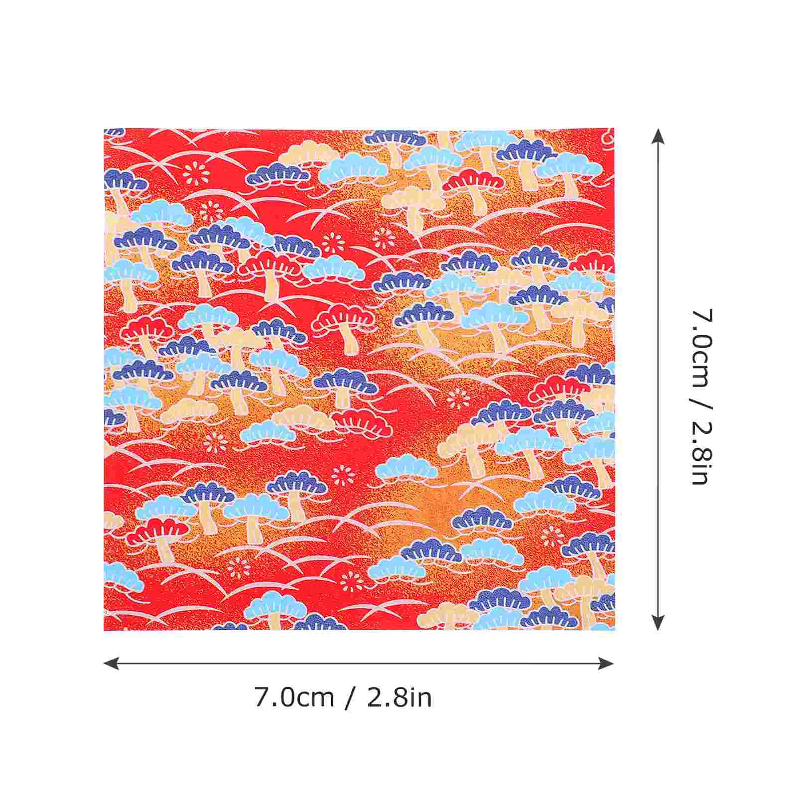 4 комплекта бумаги Yuzen в японском стиле ручная работа красочные складные