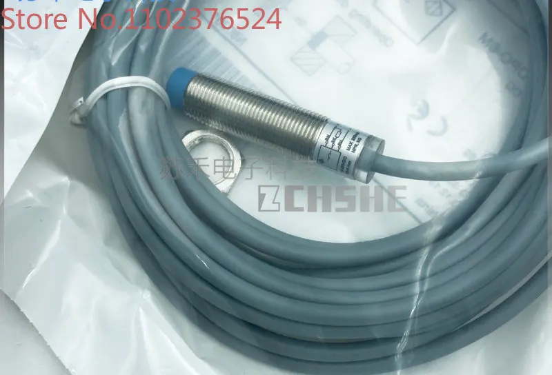 Индуктивный датчик приближения, 3 шт., рандомный/-6 м, три провода, PNP, нормально открытый датчик