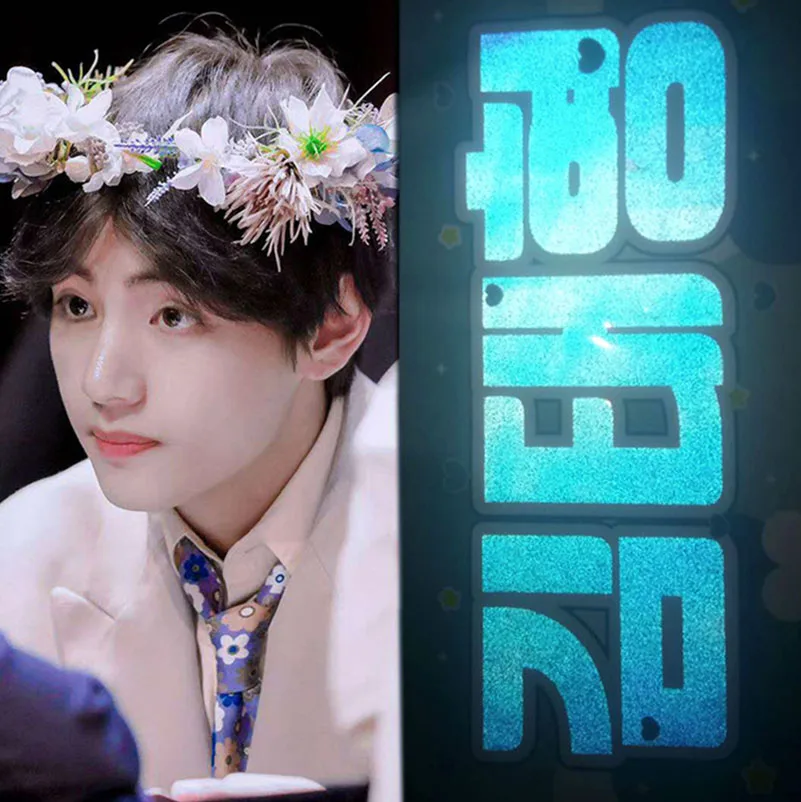 Custom Cheering Kpop Banner Slogan Reflective For Vocal Concert