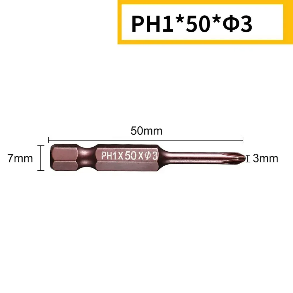 

Набор бит для отвертки PH00 PH0 PH1 PH2 из легированной стали 50 мм