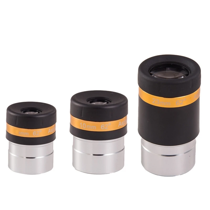 

4mm Telescopes Lens Wide Angle 62 Degree Multi-Coated Spherical High-definition Eyepiece for 1.25 inches Telescope