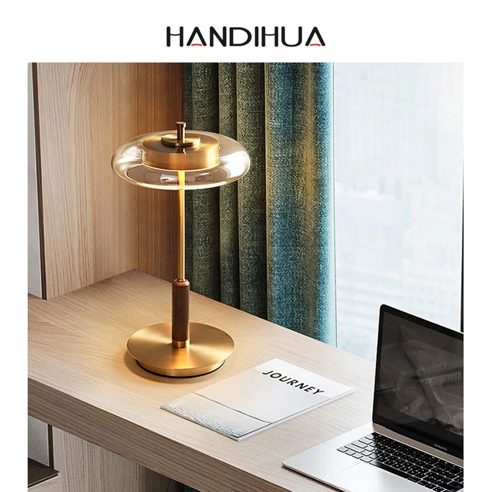 

Современная напольная Светодиодная лампа из твердой древесины в скандинавском стиле, домашний декор для гостиной, кабинета, настольная лам...