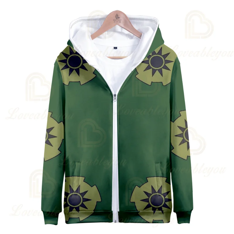 Аниме цельный 3D толстовка на молнии Uta косплей костюм Толстовка Повседневный