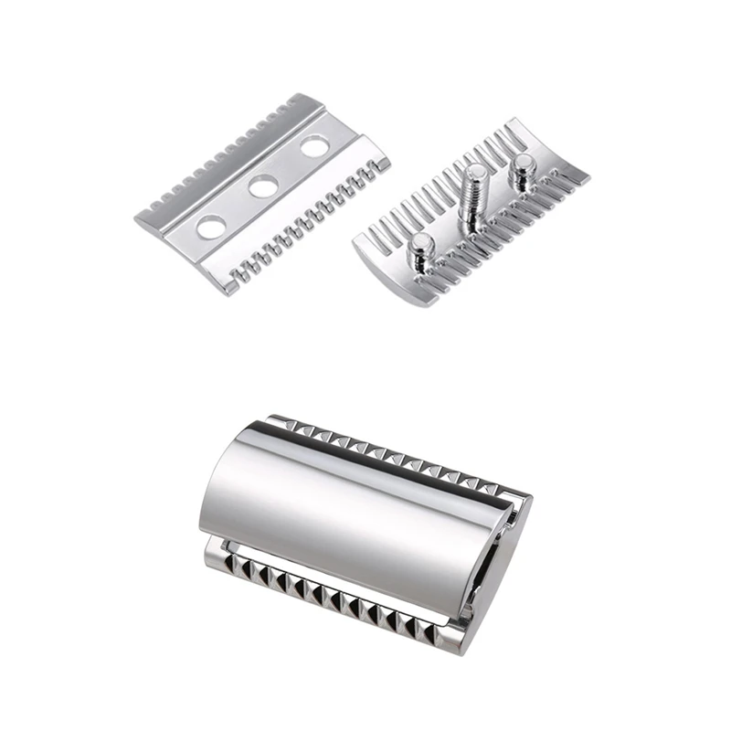 

2X Manual Razor Vintage Razor Replacement Heads Accessories Shaving Toolssafety Razor B & C