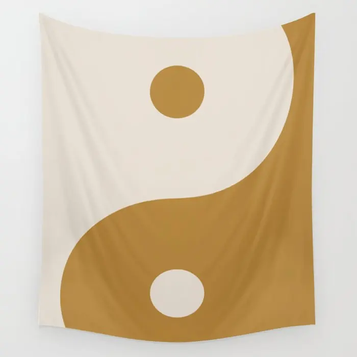 

Yin Yang Moon Sun Wall Tapestry Wall Hanging Art Coverlet Bedding Blanket Sheet Throw Home Decor Yoga Mat