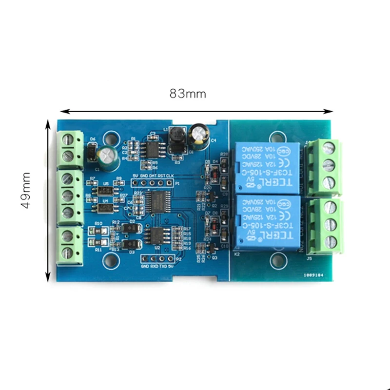 

Модуль модуля трансивера Modbus, RTU, 1, 2, 4 канала, 7-24 В, RS485, TTL UART, 12 В, входные, 485, TTL-контакты, антиреверсивный