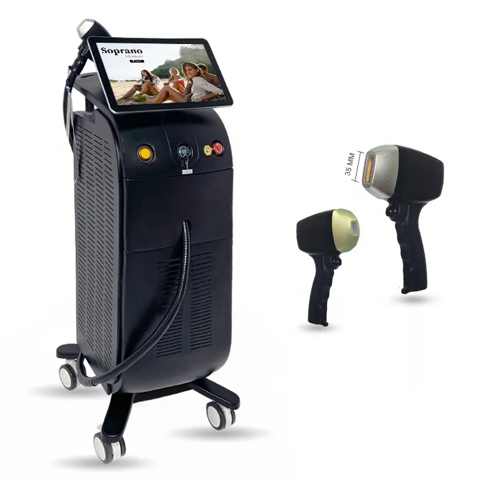 

Best selling 2022 1800 Diode Laser three wavelength 755 808 1064 nm Diode Laser depiladora