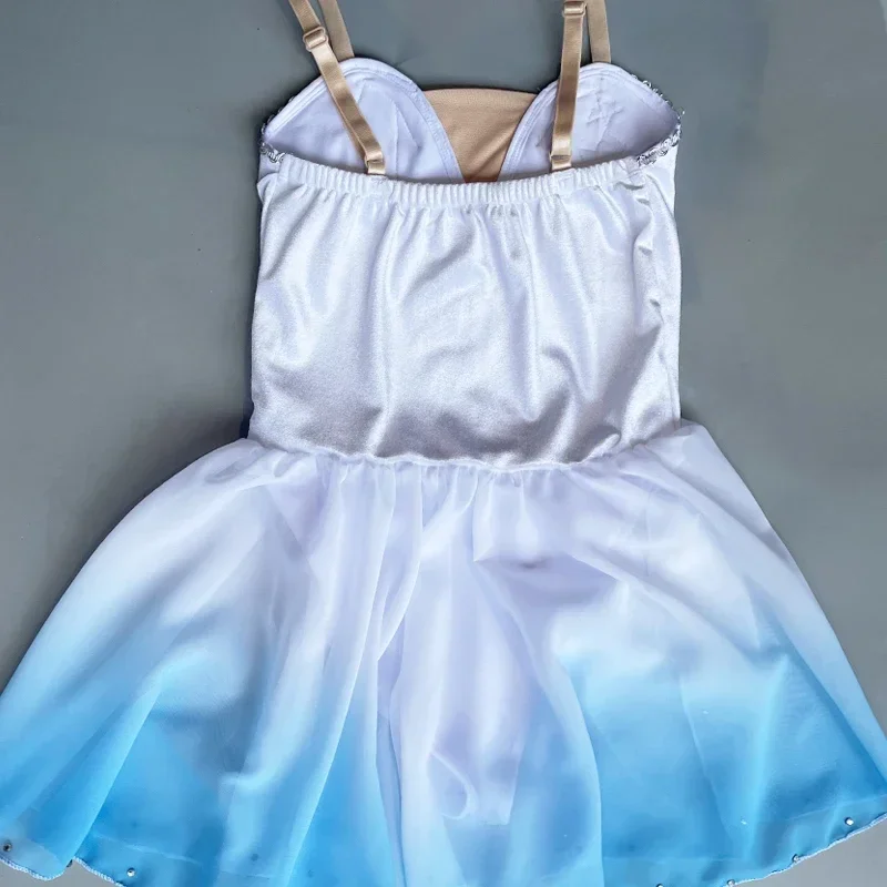 Балетное платье для девочек танцевальное трико с Купидоном женское выступлений