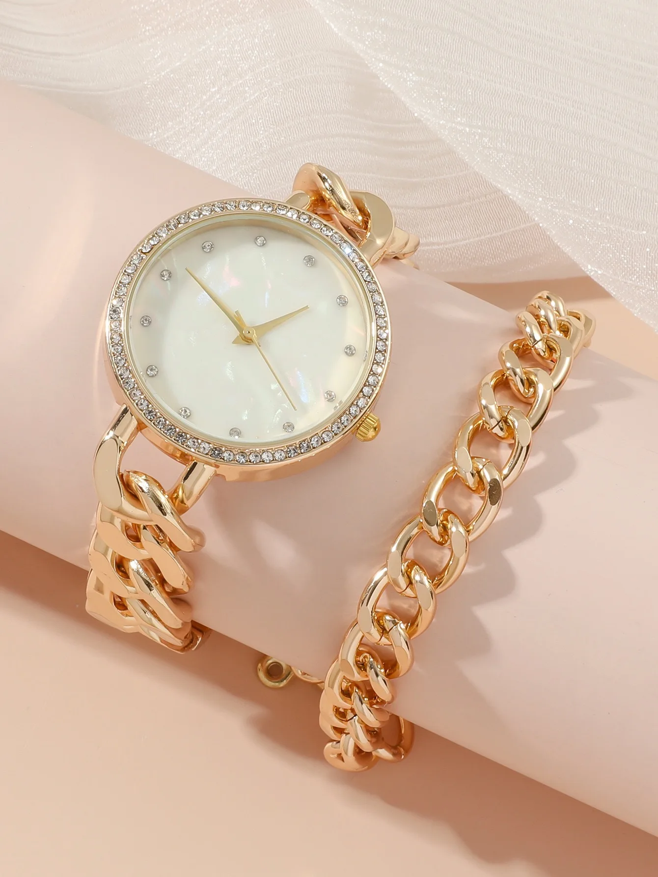 Fashion Women Luxury Rhinestone Stainless Steel Quartz Watches Ladies Business Watch Japanese Relogio Feminino