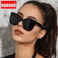 rbrovo 2022 cateye vintage sunglasses women cat eye glasses womenmen luxury brand eyewear female mirror gafas de sol mujer