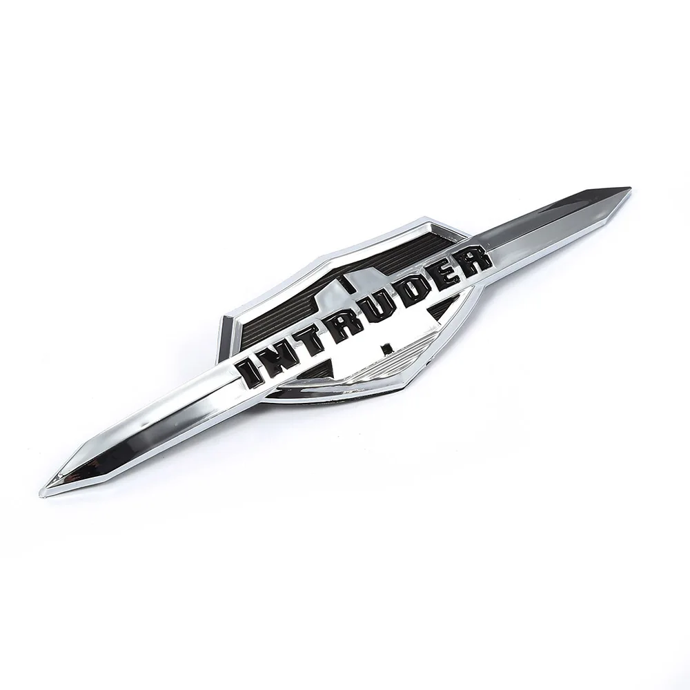 

For Suzuki Intruder Gas Tank Emblem Badge Chrome Universal Fuel Gas Tank Decal Car Interior Accessories Motorcycle Sticker