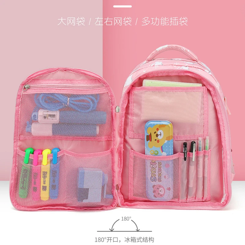 waterproof Children School Bags for Girls Primary princess school backpack Orthopedic Backpacks schoolbag kids Mochila Infantil