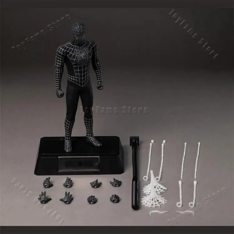 Фото 100% оригинальная аниме-фигурка WELIKE TOYS Spiderman Symbiote Red Black Version WLT04 WLT05, подлинная модель, в наличии, игрушки, подарки №2