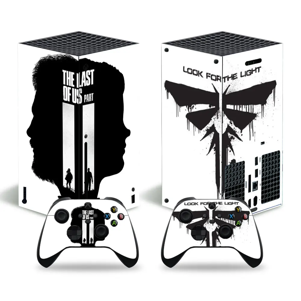 

The Last Of Us Style Skin Sticker Decal Cover for Xbox Series X Console and 2 Controllers Xbox Series X Skin Sticker Viny