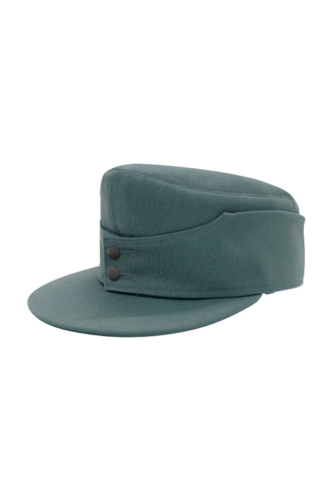 GHFC-023-EM WWII German Police EM Gabardine M43 Field Cap