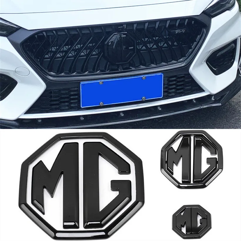 

3Pcs/set Car Logo Styling Stickers For New MG 6 MG ZS HS Car Rear Emblem Front Grille Badge High-end Decals Auto Decoration